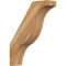 Ekena Millwork 6"W x 22"D x 28"H Funston Rough Sawn Knee Brace, Western Red Cedar BRC06X22X28FST00RWR - alternate 1